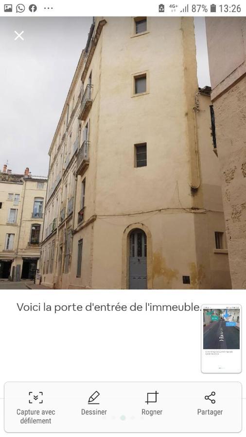 Studio Cosy Au Coeur Du Centre Historique Montpellier Eksteriør bilde